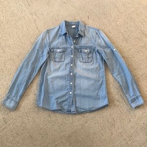 J. Crew Chambray Button Down (2P)